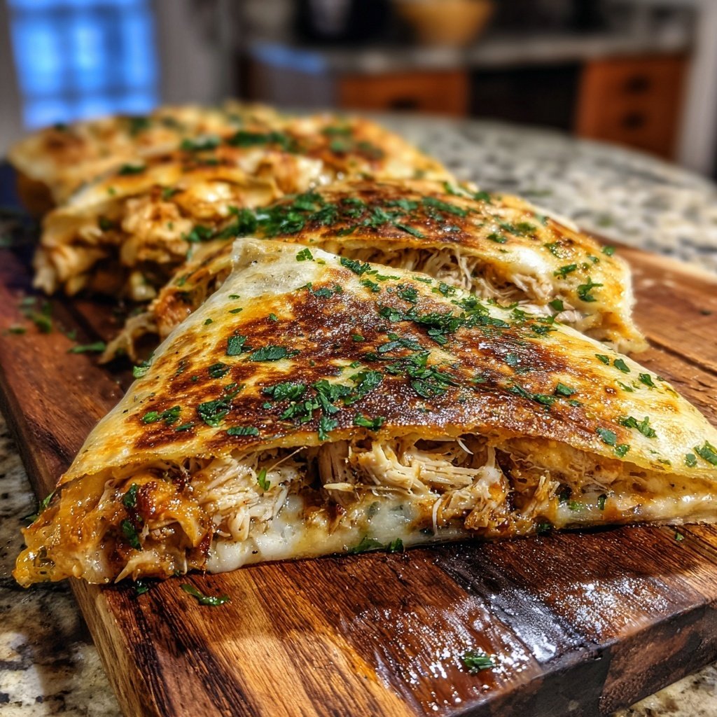 Rotisserie Chicken Quesadilla Bake