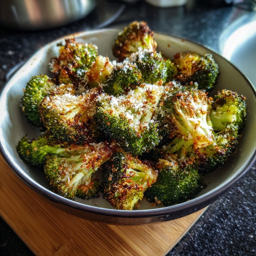 Roasted Broccoli With Parmesan