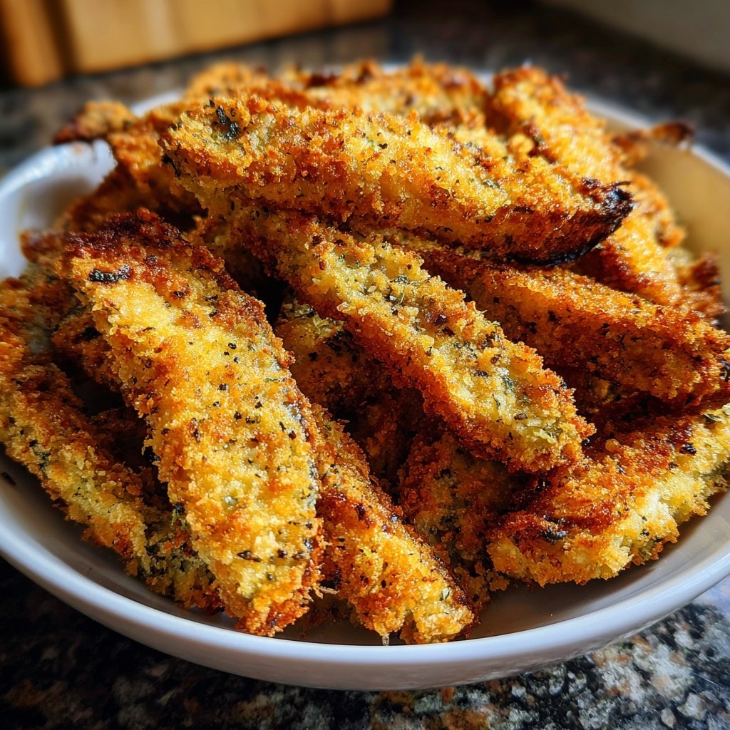 Crispy Eggplant Veggie Fries