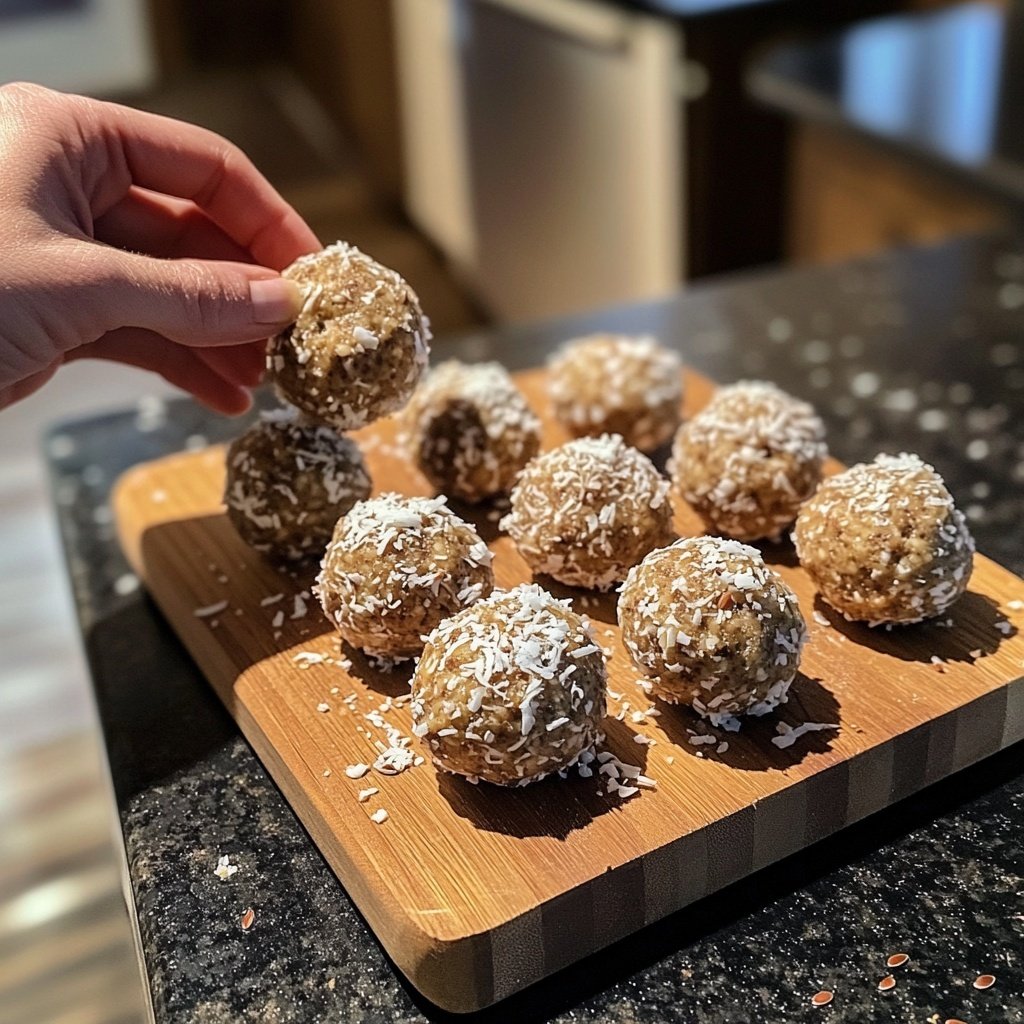 Protein Balls with Flax Seeds