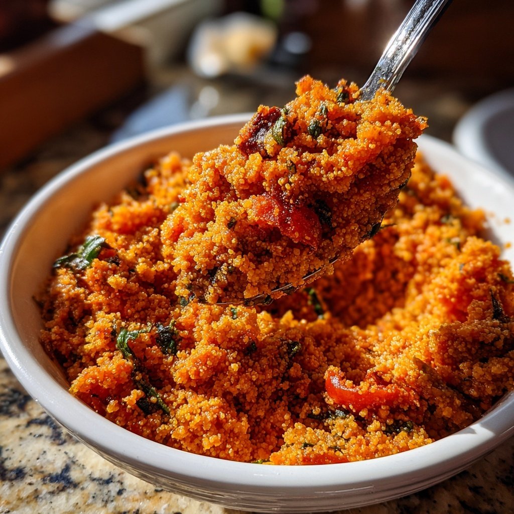 Creamy Tomato Lentil Couscous