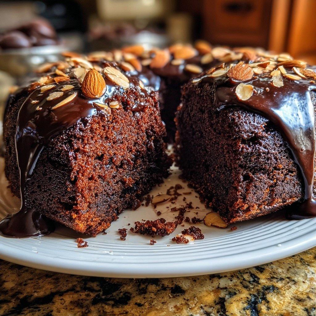 Chocolate Almond Flour Cake