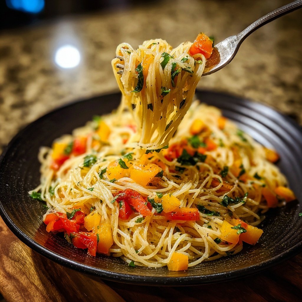 Angel Hair Pasta Primavera