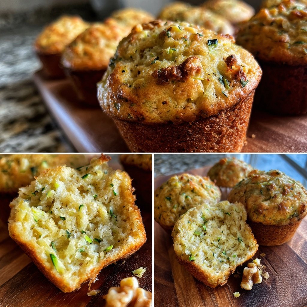 Zucchini Breakfast Muffins