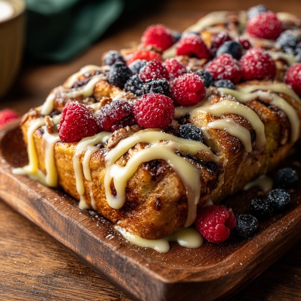 Spring Brunch Cinnamon Roll Bake
