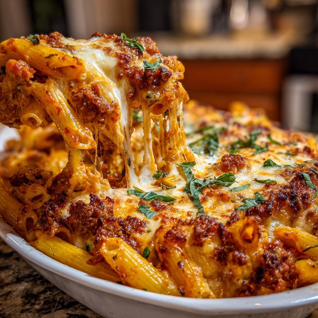Comfort Food Baked Ziti